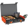 Camping Griddle with Side Burner